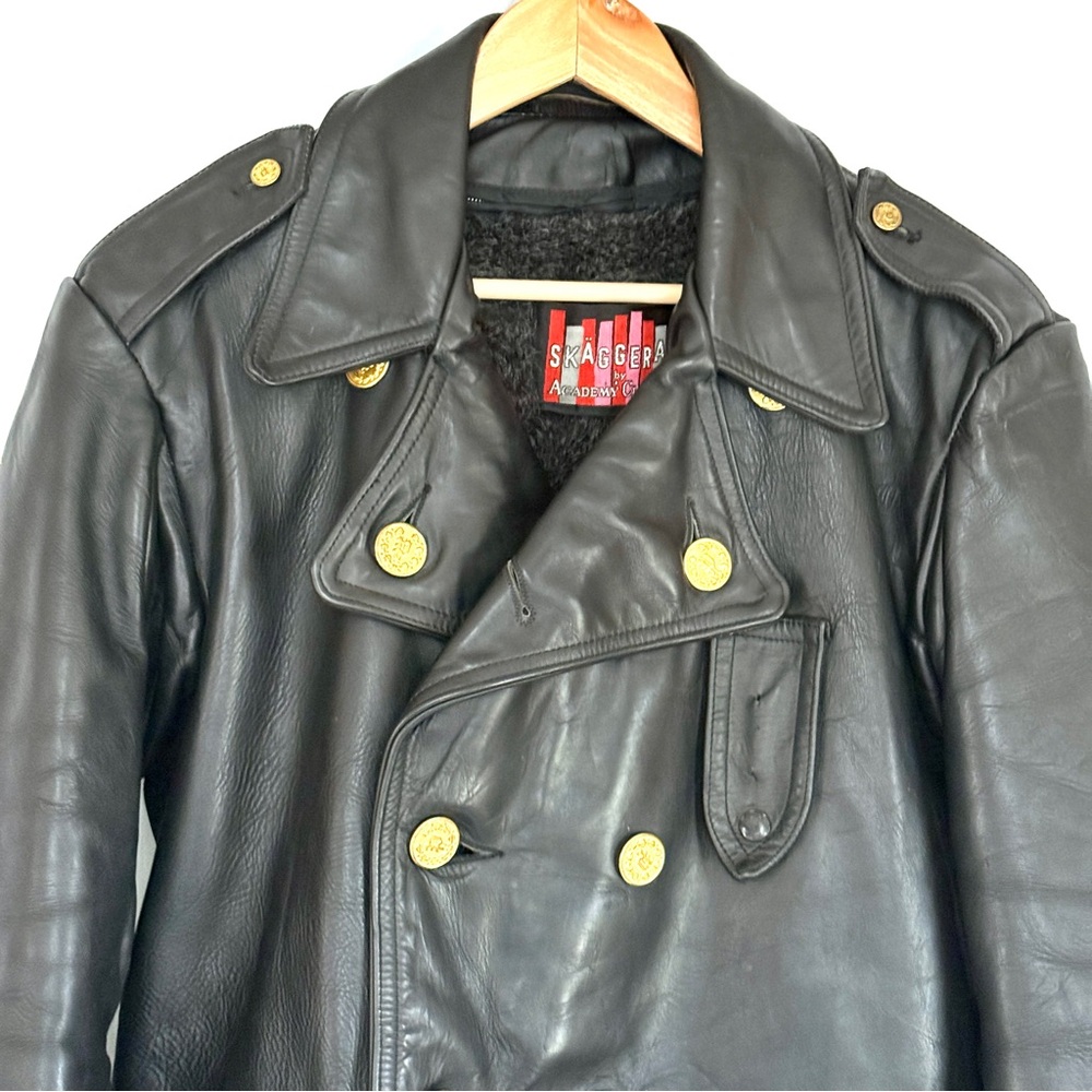 Vintage Skaggarac by Academy Clothes Leather Jacket
